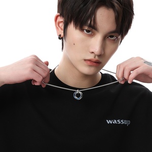 Collane Uniche di Alta Gamma in Acciaio Inossidabile, Ciondoli Trendy da Uomo, Catena a Serpente, Gioielli Unisex, Gioielli Oriole per Feste e <span class=keywords><strong>Vita</strong></span> Quotidiana - Product Image 2