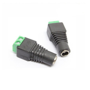 Female DC Power Jack Adapter <b>Socket</b> Connector 5.5*2.1mm <b>Single</b> Phase 2 Pin Terminal for CCTV Camera Electrical Application - Product Image 4