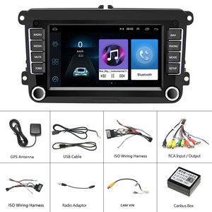 Autoradio Android 11 Carplay Android Auto 2 Din <span class=keywords><strong>7</strong></span> ", GPS BT FM RDS pour Volkswagen/<span class=keywords><strong>VW</strong></span>/PASSAT/POLO/<span class=keywords><strong>GOLF</strong></span> 5 6/TOURAN - Product Image 6