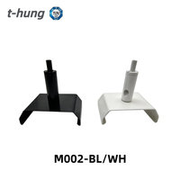 Support/Clip de suspension pour rail de câblage avec pince à câble, revêtement E-coating noir/blanc, personnalisation, fabricant certifié ISO9001