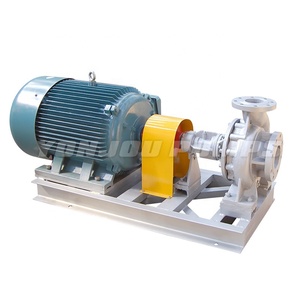 Pompe rotative à huile à haute température horizontale électrique série YONJOU LQRY, pompe centrifuge à huile chaude - Product Image 1