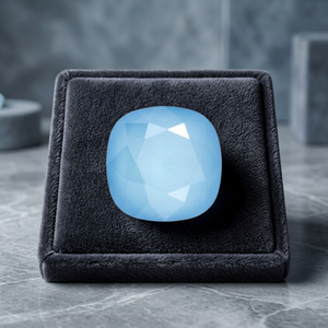 Alta calidad 14mm corte de cojín azul Natural/rosa/amarillo/Aqua Calcedonia piedras preciosas sueltas precio de fábrica al por mayor certificado IGI - Product Image 4