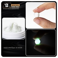 Glow In The Dark Solid Building 3 en 1 Esmalte Uv Color Soak Off Led/ Uv Nail Extension Gel Poly biologique pour ongles