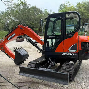 Excavadora sobre orugas Doosan DX60-Precio asequible, excavadora de segunda mano de 6 toneladas original coreana - Product Image 1