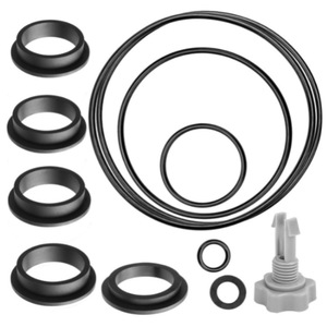 Kit de réparation Intex 25013 pour pompe à filtre à sable, joints toriques et soupape de décompression pour piscine hors sol, ensemble de 12 pièces - Product Image 1