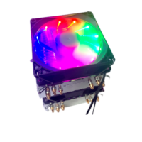 Nouveau produit Twin Tower Double Fans CPU Cooler ARGB 8 Heatpipe CPU Cooler Fans