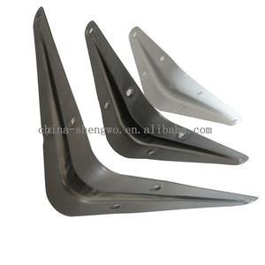 बिस्तर के उपयोग के लिए कई रंग लोहे के त्रिकोण शेल्फ समर्थन ब्रैकेट - Product Image 5