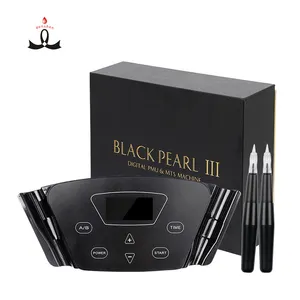 Hot Sale Digital Device Microblading Permanent Makeup Black Pearl Tattoo Machine for Eyebrow Lips