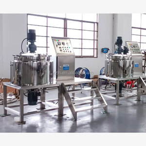 Hoàn thành chất lỏng xà phòng dầu gội chất tẩy rửa mỹ phẩm Kem dưỡng da mặt Mayonnaise Ketchup homogenizer dây chuyền <span class=keywords><strong>s</strong></span>ản xuất - Product Image 5