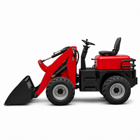 Mini-chargeur frontal à batterie FS 500 pour la construction et l'agriculture avec certification CE