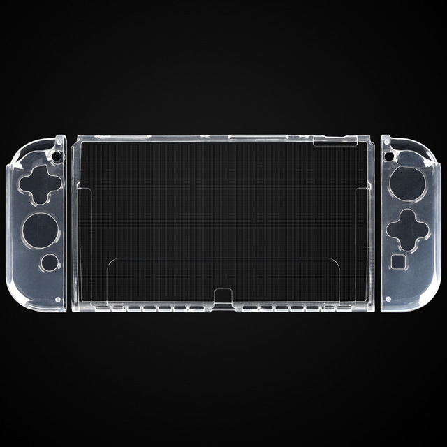 Transparent TPU PC Soft Case Protective Shell Cover for Nintendo Switch 2 Game Console Joy-con Crystal Back Full Protector