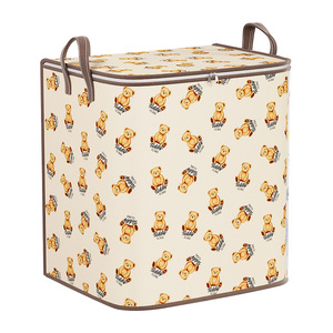 Teddy Bear <b>Storage</b> Bag Non Woven Fabric Rectangle Clothing Organizer For Bedroom Wardrobe Quilt Toy <b>Storage</b> <b>Box</b> - Product Image 5