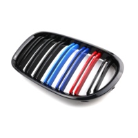 Nouvelle calandre de pare-chocs avant JAXP pour BMW Série 7 F01 2008-2012, pièces de voiture de course, en ABS, double lamelle, trois couleurs