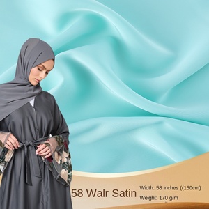 Moyen-Orient Arabe Femmes Abaya XS Taille <span class=keywords><strong>Robe</strong></span> D'été Tissu en 58 Walr Satin <span class=keywords><strong>Cheongsam</strong></span> <span class=keywords><strong>Robe</strong></span> Avec Satin Sula De Fabricants - Product Image 2