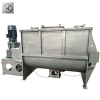 Mélangeur horizontal à double ruban FKJX, capacité 500 kg, pour poudre détergente, poudre de jus, mélangeur à sec en acier inoxydable, haute précision, facile à utiliser