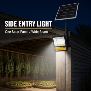 <span class=keywords><strong>Projecteur</strong></span> <span class=keywords><strong>solaire</strong></span> LED en aluminium avec panneau, étanche, 400 watts, pour cour, solution d'éclairage <span class=keywords><strong>solaire</strong></span> haut de gamme - Product Image 5