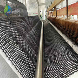 Réseau de drainage composite 3D en géocomposite plastique, filet de drainage géotextile <span class=keywords><strong>pour</strong></span> applications industrielles et parkings, matériau HDPE/PP - Product Image 5