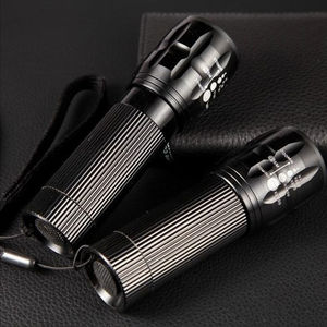 <b>Bicycle</b> Front <b>Light</b> Rechargeable Led Aluminum Alloy 4 Modes IPX4 Waterproof Cycling Lamp - Product Image 1