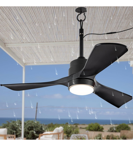 Ventilateurs de plafond d'extérieur pour patios avec éclairage, étanches, résistants à l'humidité, suspendus, NOUVEAUX ventilateurs de plafond <span class=keywords><strong>BAHE</strong></span> Inch - Product Image 1
