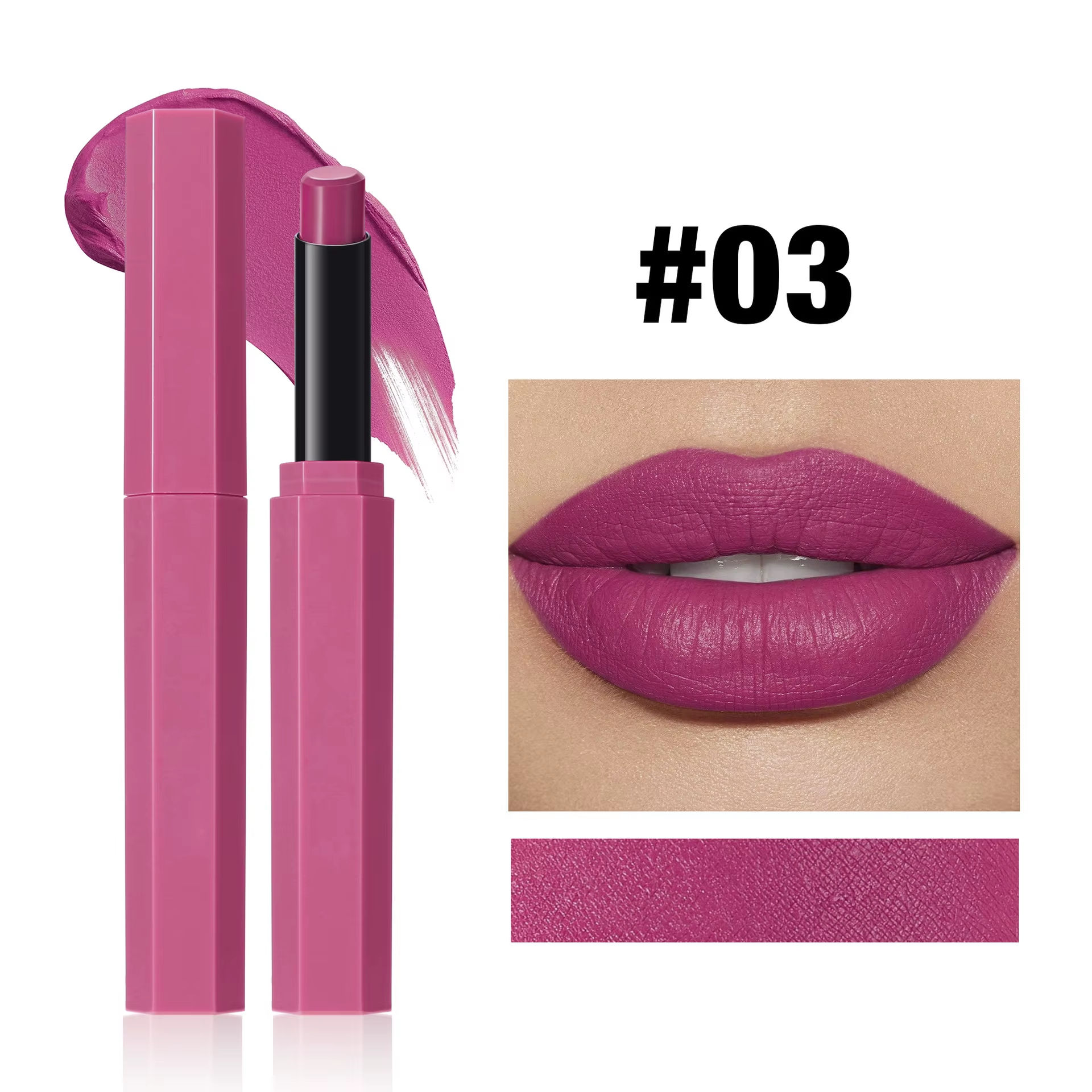 สีชมพูบานเย็นสดใส