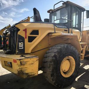 Service de chargement Original grand article machines d'occasion Volvo L105 chargeuse sur pneus avec bon prix en vente - Product Image 5