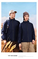 Veste d'hiver fine formelle avec logo personnalisé brodé, fermeture éclair, imperméable, coupe-vent, respirante, unisexe, homme/femme, tissu PU