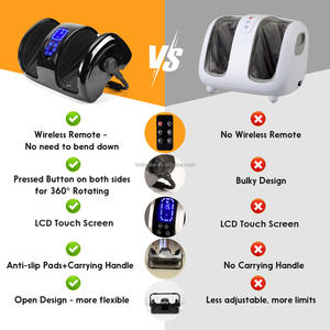 Электрический Вибрационный массажер для ног с дистанционным управлением - Product Image 2