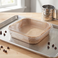 Papier de cuisson en silicone double face, écologique, ignifuge, résistant à la graisse, résistant à la chaleur, résistant aux hautes températures, pour la cuisson