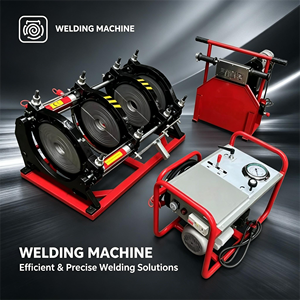 Máquina de Soldadura por Fusión en Caliente para HDPE/PE de 40-160 mm, Nueva Fusionadora de Tubos de <span class=keywords><strong>Polietileno</strong></span> - Product Image 1