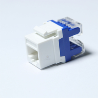 Câble Cat6a Ethernet Gigabit Jack Réseau Téléphone Modulaire Marque Connecteur Rg45 Cat6 6p6c Étanche Utp Pass Rj45 Plug