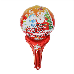 Yeni varış noel balon tutan sopa noel dekorasyon folyo helyum Globos balonlar çocuk oyuncakları - Product Image 5