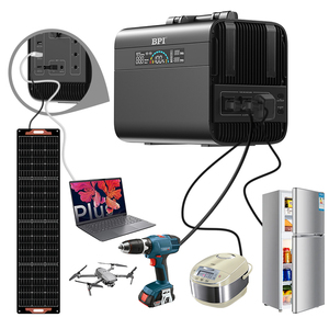 สถานีพลังงานลิเธียมแบบพกพา 300W พร้อมความจุ 600W 110v 220v 300w สำหรับใช้กลางแจ้ง ฉุกเฉิน พลังงานแสงอาทิตย์ และแหล่งพลังงานรถยนต์ รุ่น BPS-300MB P - Product Image 5