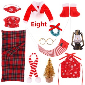 Ensemble d'accessoires en tissu pour le camping en plein air et les sports <span class=keywords><strong>de</strong></span> Noël, comprenant un sac <span class=keywords><strong>de</strong></span> couchage doux, des vêtements <span class=keywords><strong>de</strong></span> nuit et un hamac, pour le rangement et l'utilisation pendant les vacances - Product Image 1