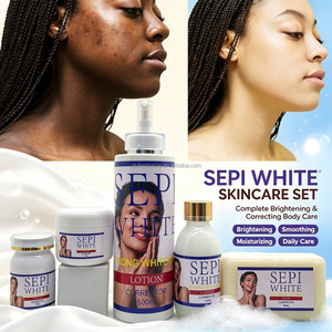 เซ็ตผลิตภัณฑ์บำรุงผิวหน้า SEPI White Strong Whitening <span class=keywords><strong>Cream</strong></span> & Serum Powder สูตรปรับผิวกระจ่างใสขั้นสูง ลดเลือนจุดด่างดำ สำหรับผู้ใหญ่ ด้วยส่วนผสมของโคจิก แอซิด - Product Image 3