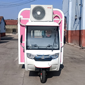 Carrito de Gelato Personalizado, Remolque de Comida Móvil para Playa, Carrito de Helados con Ruedas - Product Image 4