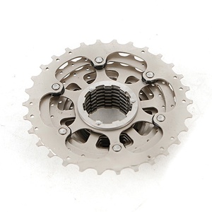Casete de Piñones Plateado de <span class=keywords><strong>11</strong></span> <span class=keywords><strong>Velocidades</strong></span> para Bicicleta de <span class=keywords><strong>Carretera</strong></span>, <span class=keywords><strong>11</strong></span>-30T, con Guía de Engranajes - Product Image 4