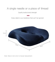 Coussin Ergonomique pour les Hanches Bravo Medical en Mousse à Mémoire de Forme pour Voiture et Bureau