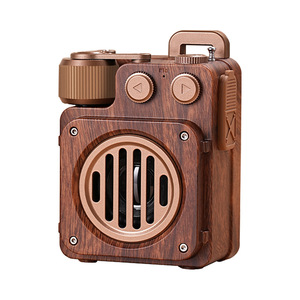 Altavoz Inalámbrico BT, Altavoz Retro, Portátil para Exteriores, Bajos Potentes, Radio Pequeña con Sonido de Alta Calidad - Product Image 1