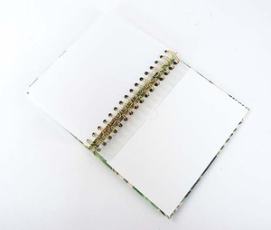 Planificador español de Flora hoja de sello de tapa dura espiral semanal planificador diario <span class=keywords><strong>agenda</strong></span> con pestañas divisoras - Product Image 4