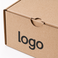 Boîtes d'expédition personnalisées imprimées, emballage en papier kraft, carton, emballage cadeau, boîtes d'expédition pour envoi aérien