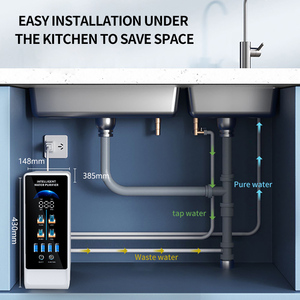 Desktop Reverse Osmosis Water Purifier Household Hotel System Tankless Plastic Material Water <b>Filter</b> - Product Image 2