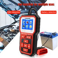 Escáner de Diagnóstico OBD2 para Automóviles KONNWEI KW681 de 12 V, Herramienta de Diagnóstico OBD2 Multifunción con Prueba de Batería para Vehículos