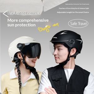<span class=keywords><strong>Casco</strong></span> da Moto in ABS Certificato 3C, Nuovo Modello Selezionato in Fabbrica, per Uomo e Donna, Protezione Solare Estiva, Utilizzabile Tutto l'Anno - Product Image 3