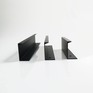 家用厨房客厅抽屉橱柜门把手后安装手指边缘拉隐藏式把手 - Product Image 4