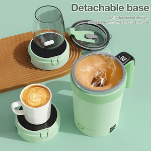 Wholesale Portable Modern Automatic Stirring Coffee <b>Mug</b> with Stainless Steel USB Rechargeable Vacuum <b>Insulated</b> for Hot Drinks - Product Image 4