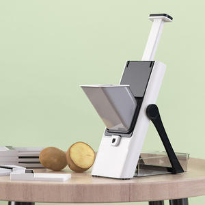 Yeni varış çok fonksiyonlu gıda patates doğrayıcı şeritler <span class=keywords><strong>Julienne</strong></span> Dicer güvenli battaniyeler dilimleme 5 in 1 sebze kesicisi - Product Image 5