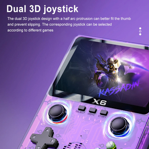 Console de jeu X6 3.5 "IPS écran portable rétro poche Console de jeu vidéo <span class=keywords><strong>Arcade</strong></span> sans fil 3D Joystick 11 émulateurs 10000 jeux - Product Image 3