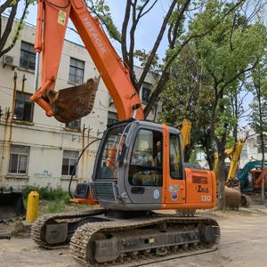 Pelleteuse d'occasion en bon état Hitachi zx120 Pelleteuse hydraulique sur chenilles d'occasion 12 tonnes Hitachi en stock prête à expédier - Product Image 2