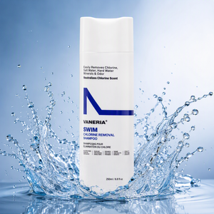 Shampoo pour nageurs professionnels 250ml Neutralise l'odeur du chlore Élimine le <span class=keywords><strong>sel</strong></span> et les minéraux de l'eau dure pour des cheveux doux et sains - Product Image 1