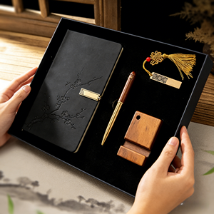 Paquete de Regalo Empresarial de Lujo con Personalización Completa, Ideal para Eventos de Reconocimiento a Empleados - Product Image 1